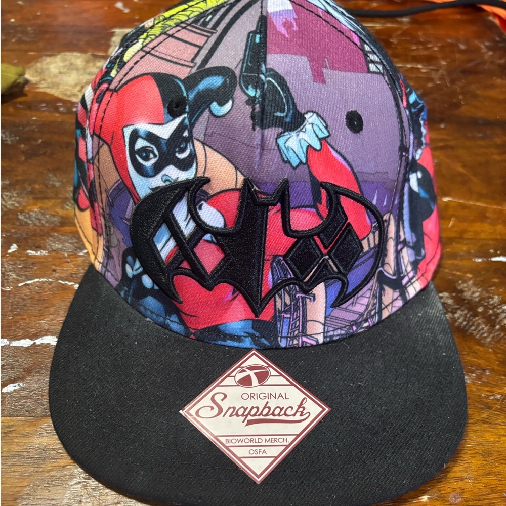 DC Batman Harley Quinn SnapBack Hat Cap